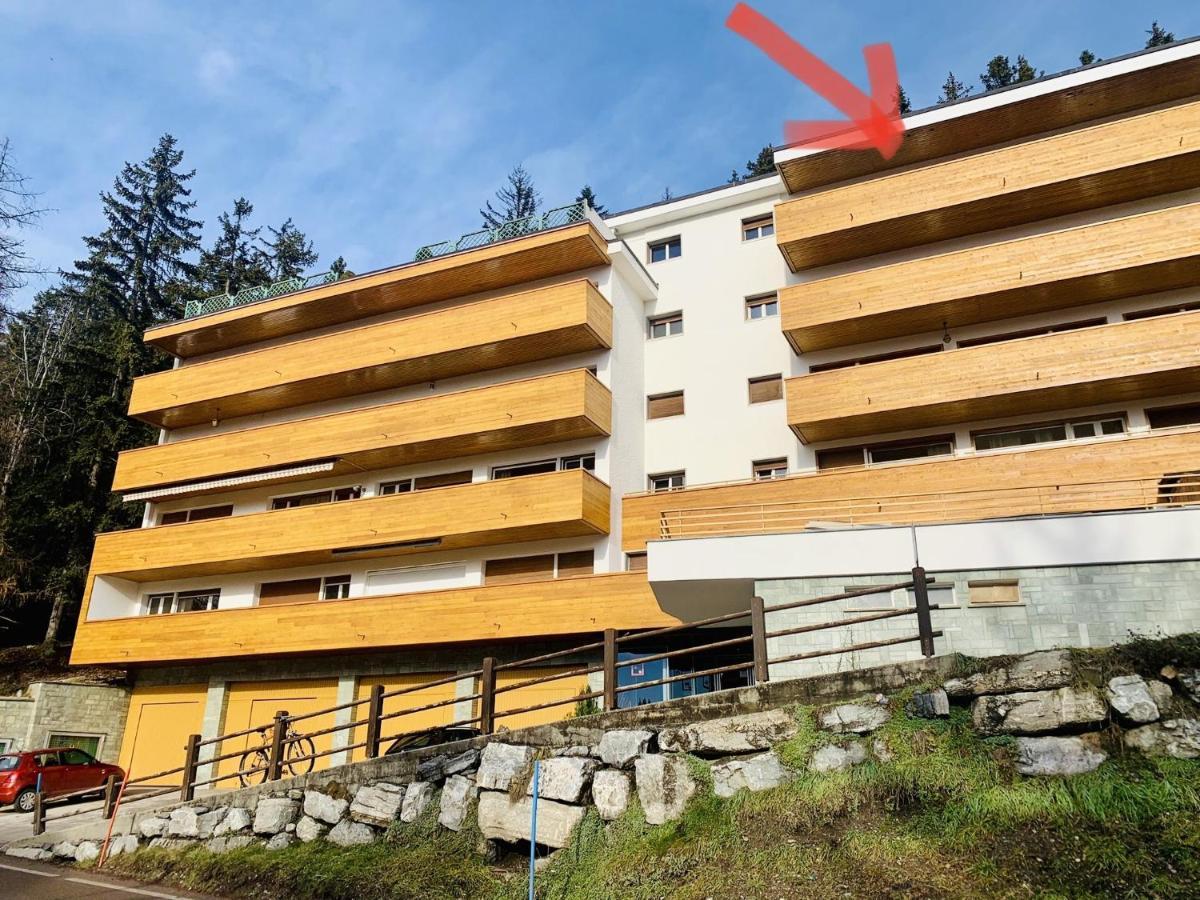 Ferienwohnung L'Eperon Center Crans Wonderful View Exterior foto